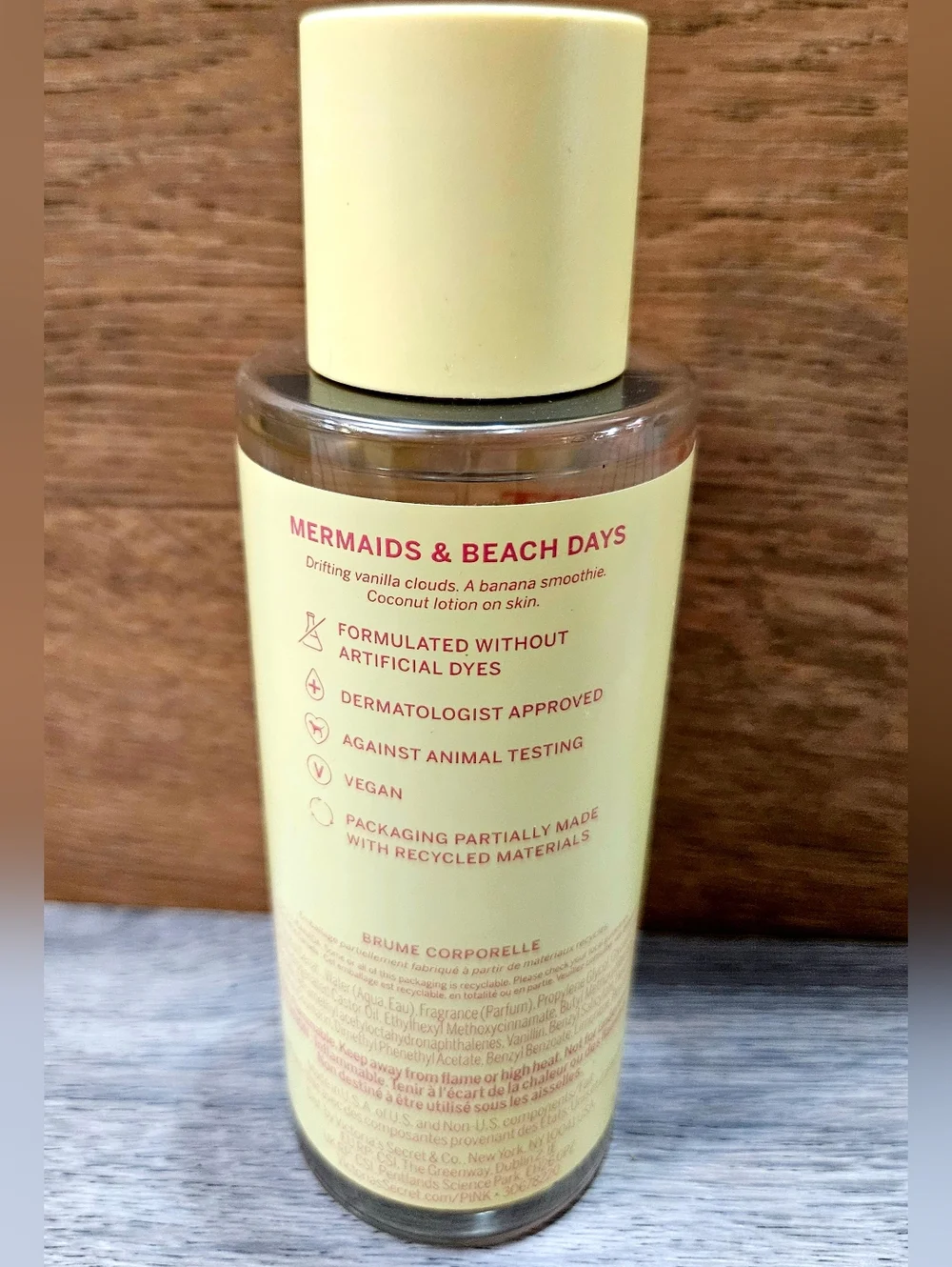 PINK By Victoria's Secret Vanilla & Dreamy Sun Splashed Body Mist NEW 8.4oz